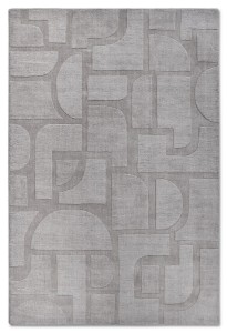 Dywan wełniany Villeroy & Boch Alexis szary 160 cm x 230 cm