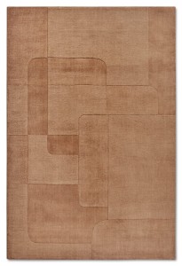 Dywan wełniany Villeroy & Boch Charlotte odcienie brązowego 80 cm x 150 cm