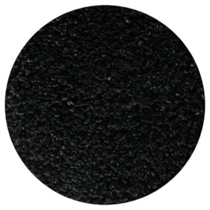 Dywan shaggy Best czarny 160 cm x 160 cm koło