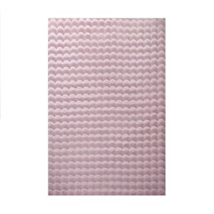 Dywan pluszowy Ambiance 3D różowy 80 cm x 250 cm 