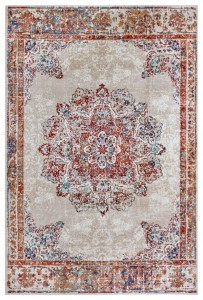 Dywan klasyczny Luxor Rozeta kremowy 160 cm x 235 cm