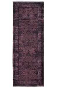 Dywan vintage Armand bordowy 80 cm x 215 cm