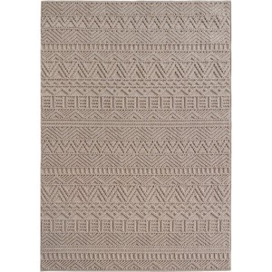 Dywan nowoczesny Helix 3D boho beżowy 80 cm x 150 cm