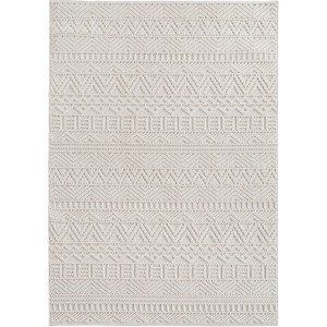 Dywan nowoczesny 3D Helix boho kremowy 80 cm x 250 cm