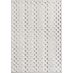 Dywan nowoczesny 3D Helix kremowy 60 cm x 110 cm