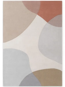 Dywan wełniany premium Ted Baker Hackney wielokolorowy nowoczesny wzór 120 cm x 170 cm