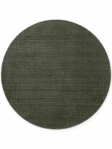 Dywan wełniany Greenwich Ted Baker luksusowy ręcznie tkany Zielony koło 160 cm x 160 cm