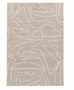 Dywan nowoczesny Fancy beżowy 120 cm x 170 cm 100% poliester