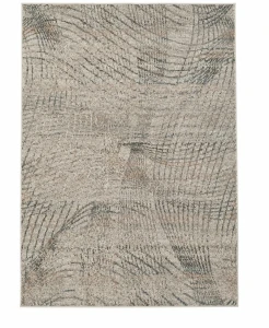 Dywan nowoczesny Fancy Strukturalny Beżowo-Szary 120 cm x 170 cm 100% poliester