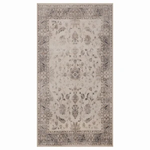 Dywan vintage INKA Arabeska z Efektem Postarzenia Beżowy 80 cm x 150 cm