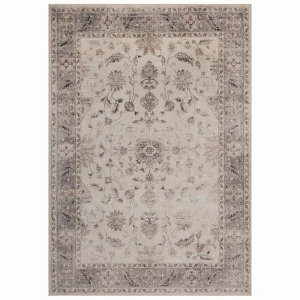 Dywan vintage INKA Arabeska z Efektem Postarzenia Beżowy 160 cm x 230 cm