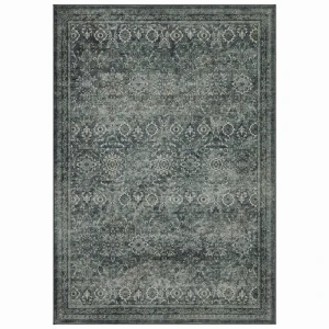 Dywan vintage INKA Oriental z Efektem Postarzenia Zielony 280 cm x 370 cm
